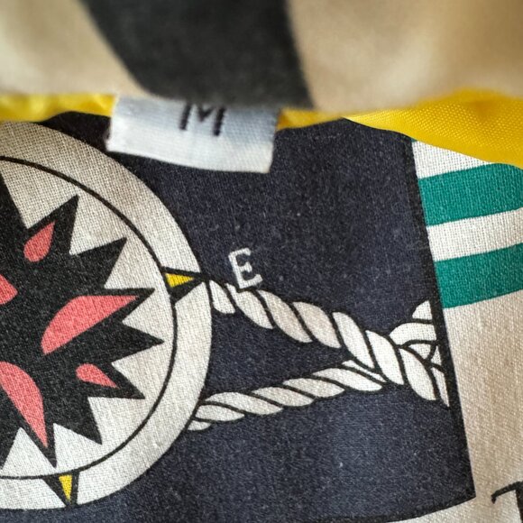 BRAEFAIR SPORT - Vintage Zip/Button Yellow/Navy/White Coat Men's Size Medium - Picture 9 of 10